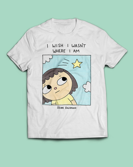 SEAN SOLOMON SHOOTING STAR SHIRT (WHITE)(PRE-SALE)