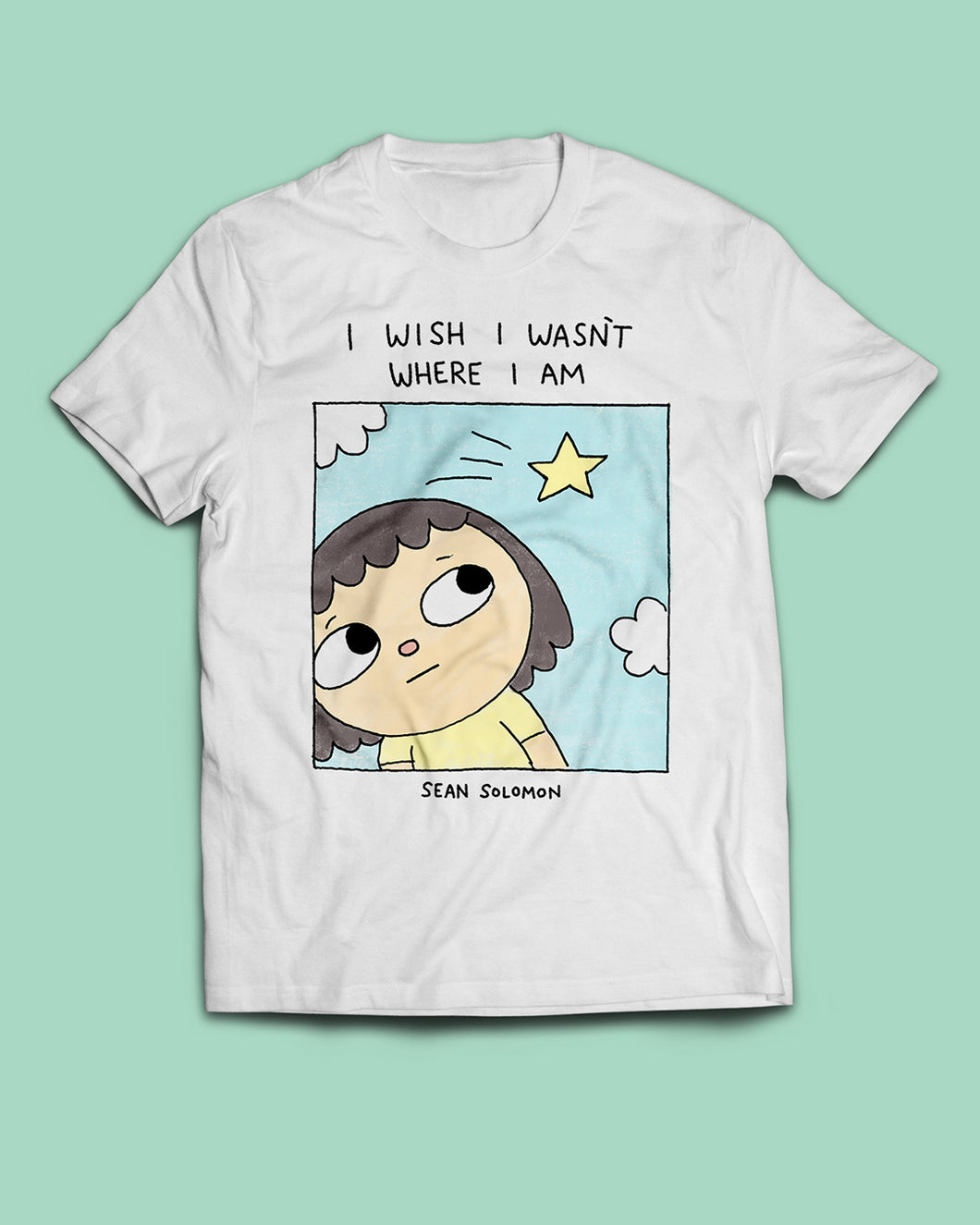 SEAN SOLOMON SHOOTING STAR SHIRT (WHITE)(PRE-SALE)