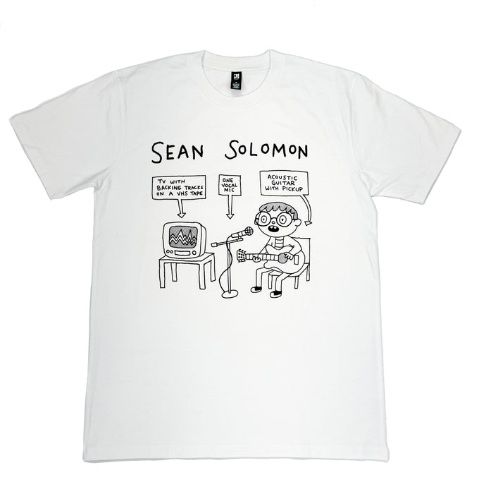 SEAN SOLOMON TV SHIRT (WHITE)