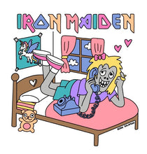Load image into Gallery viewer, CUTE IRON MAIDEN SHIRT (WHITE)